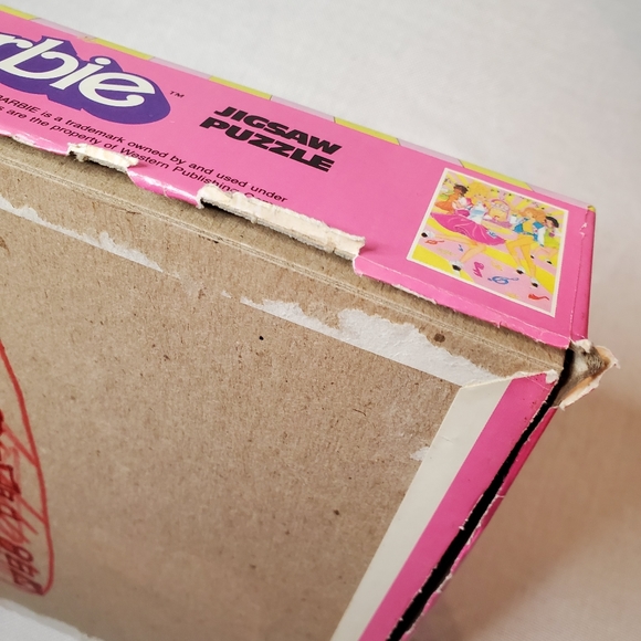 Vintage Mattel Barbie 60's sock hop music 100 piece interlocking Jigsaw Puzzle - Picture 4 of 5